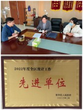 喜報(bào)|興建咨詢榮獲新華區(qū)統(tǒng)計(jì)工作先進(jìn)單位榮譽(yù)稱號(hào)